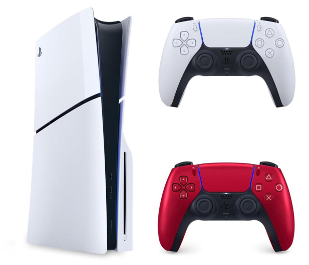 Sony PlayStation 5 Slim +  DualSense Volcanic Red - 1331469 - zdjęcie